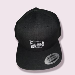 NWT Black "Defy" Snapback Hat
